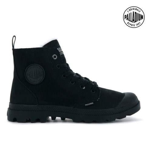 Palladium Pampa Hi Zip WL Laarzen Heren Zwart | NL 09BOWRS